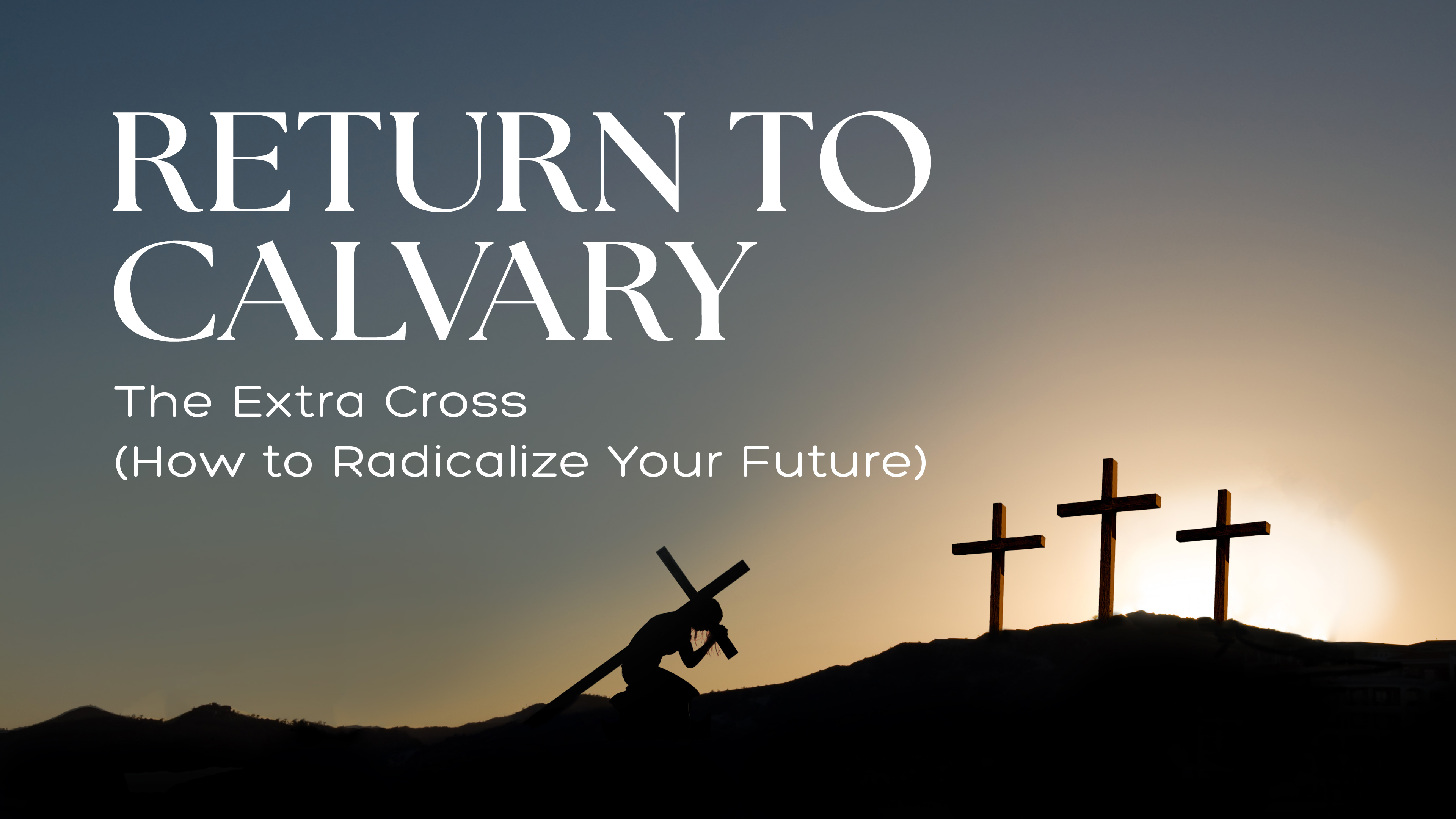 The Extra Cross (How to Radicalize Your Future)