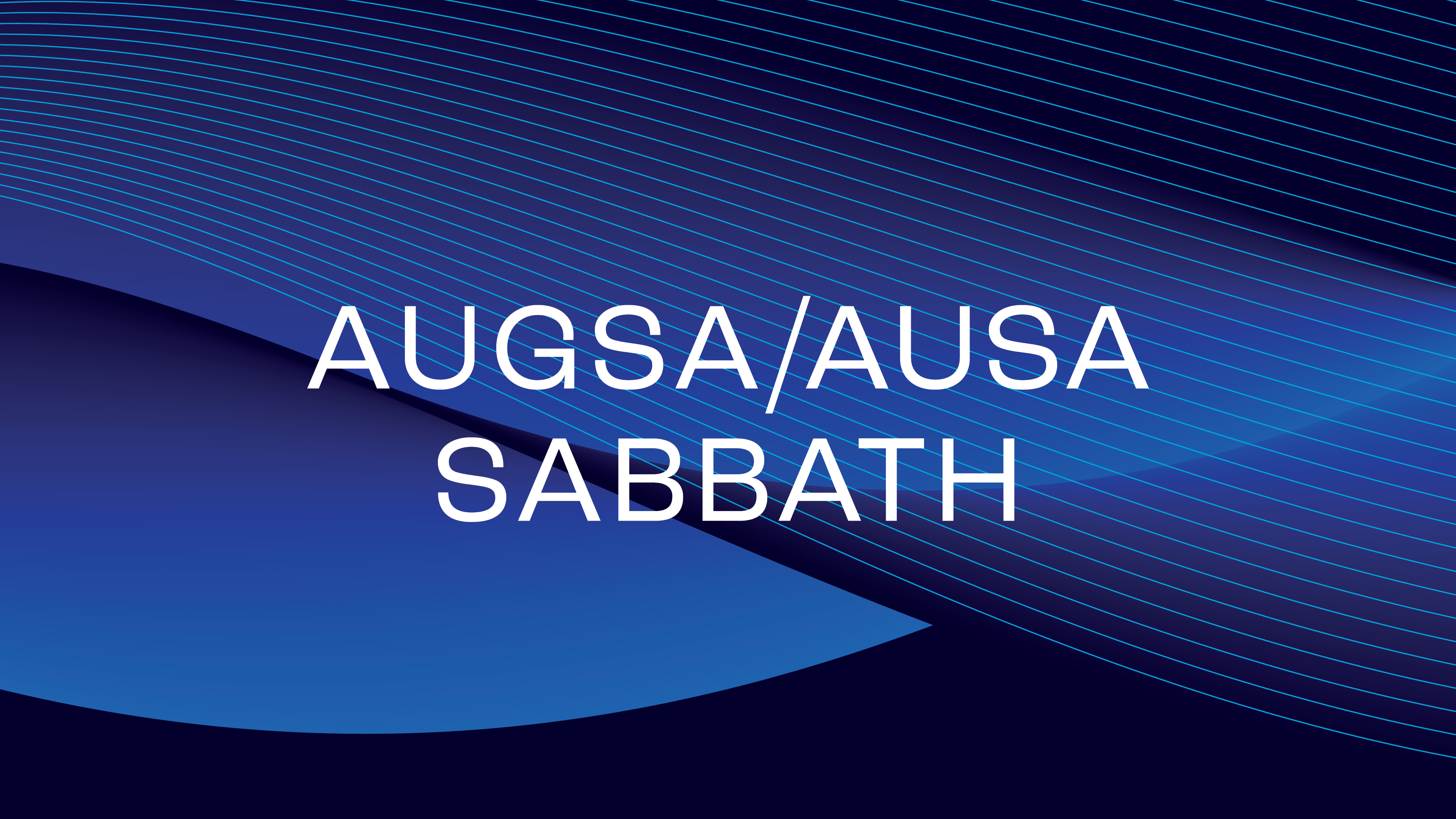 AUGSA / AUSA Sabbath